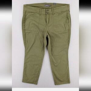TORRID Beige Khaki Twill High Rise Pants - Size 24 Plus Size